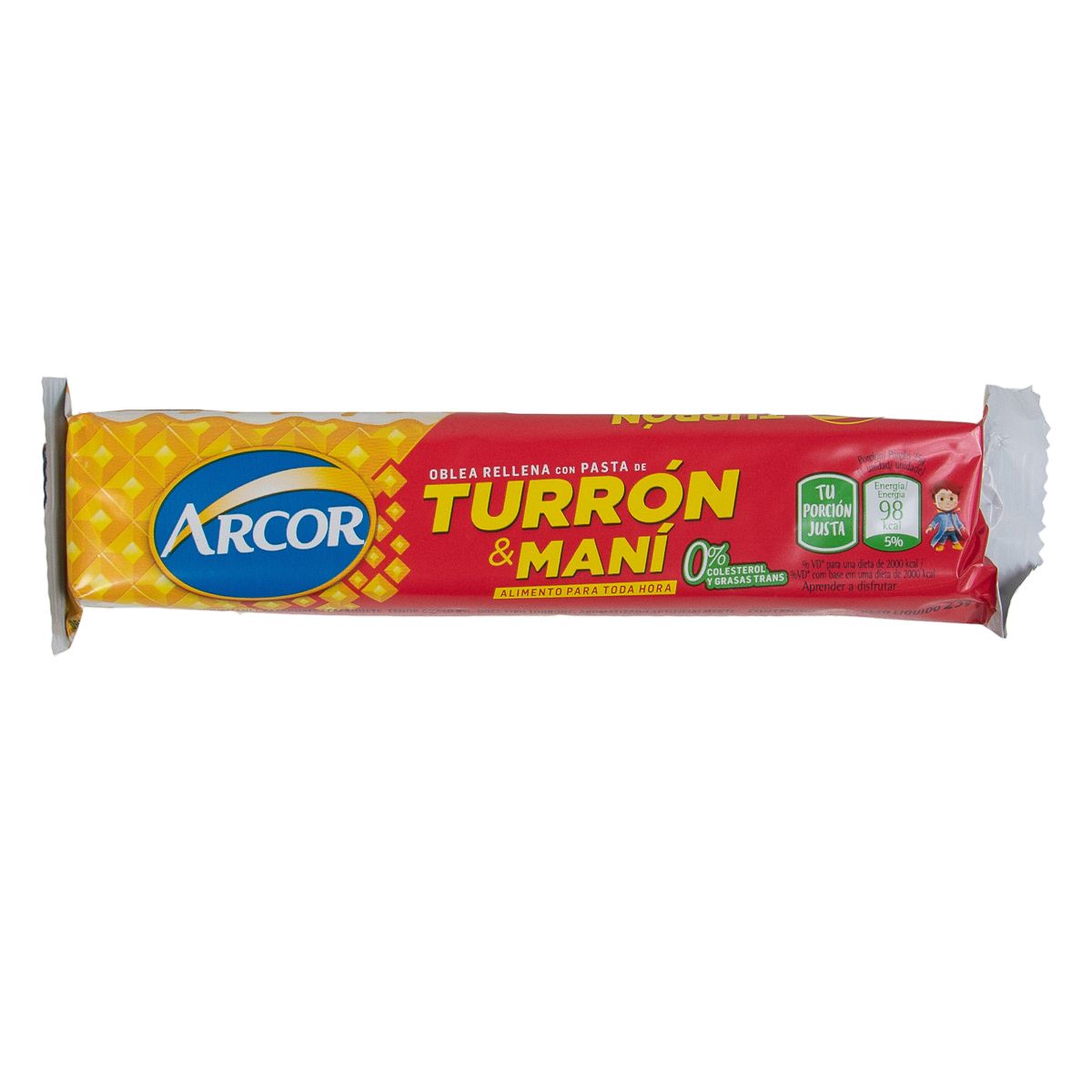 ARCOR ARCOR TURRON MANI       X 25G